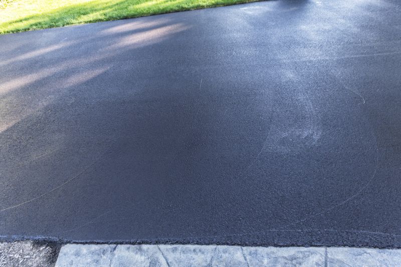 Cleaned Asphalt Surface
