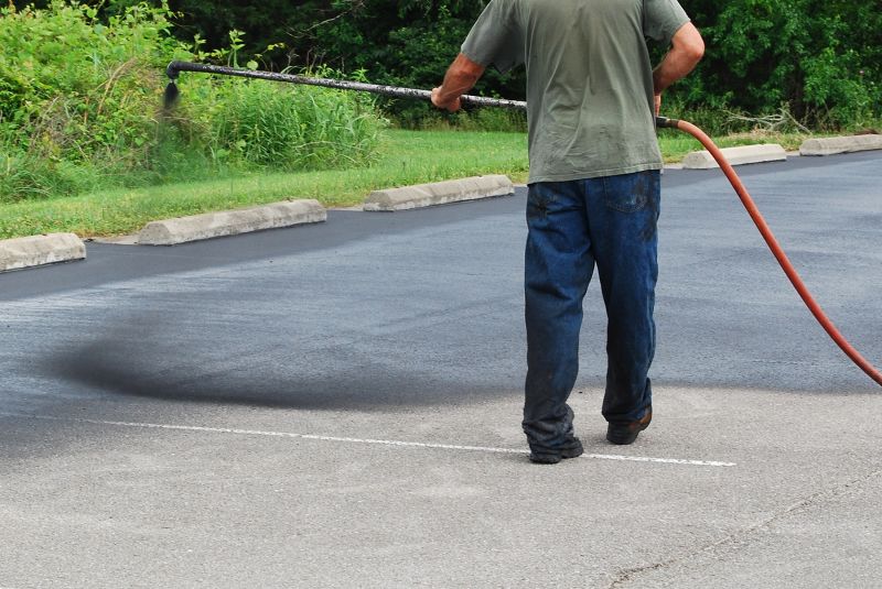 Sealcoating Crew at Work
