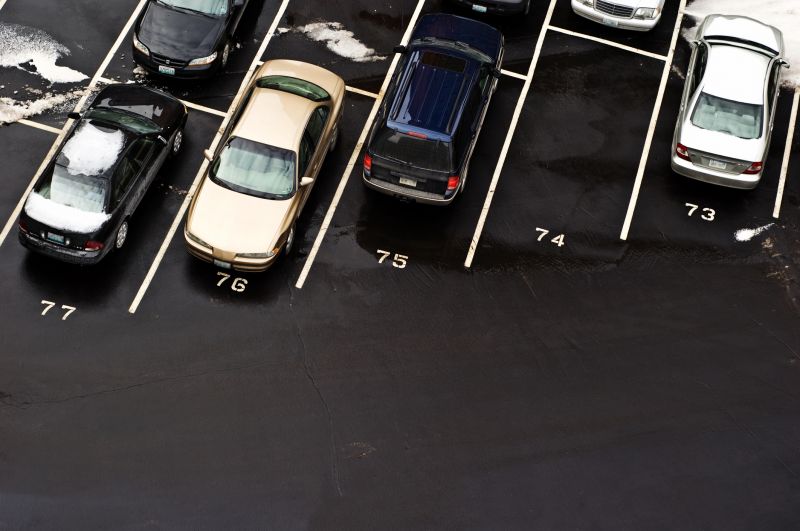 Church Parking Lot Sealing