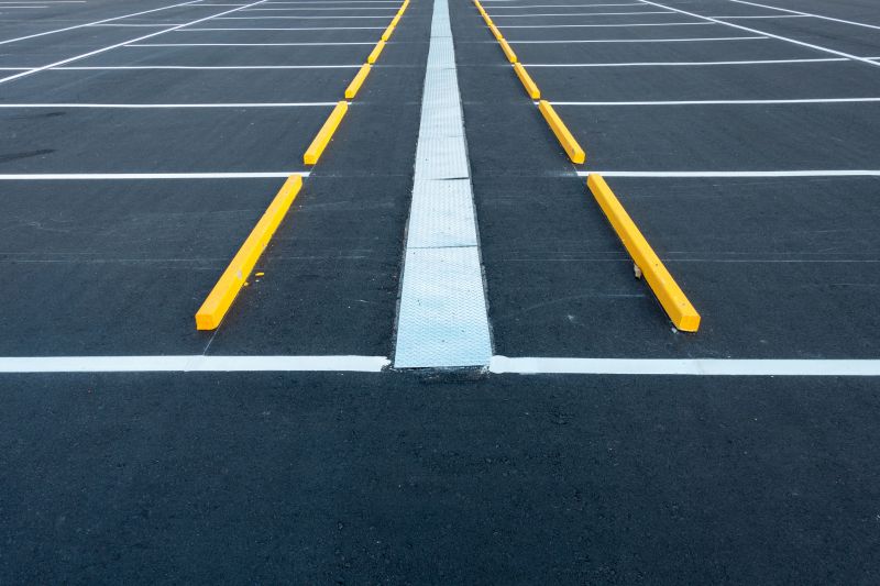 Parking Lot Sealcoating detail